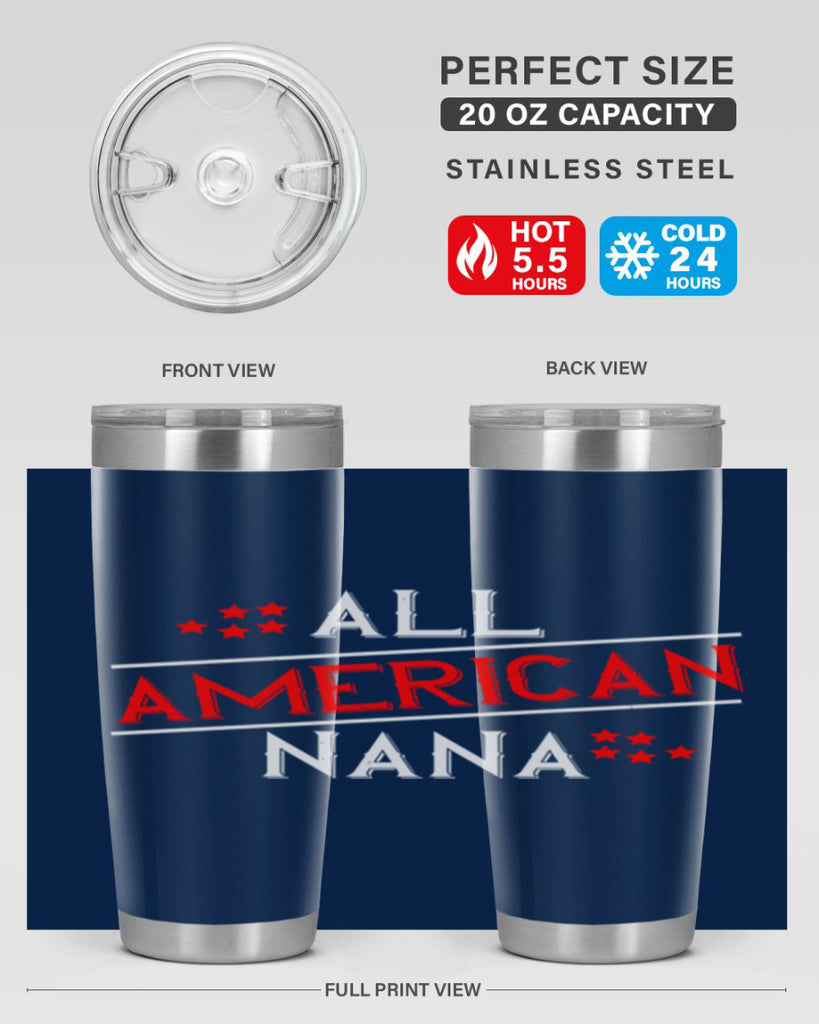 ALL american nana 110#- grandma - nana- Tumbler