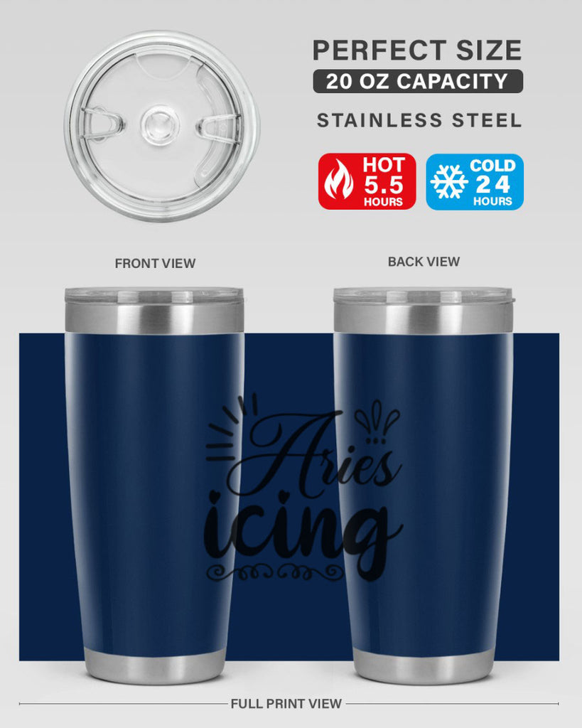 Ariesicing 105#- zodiac- Tumbler