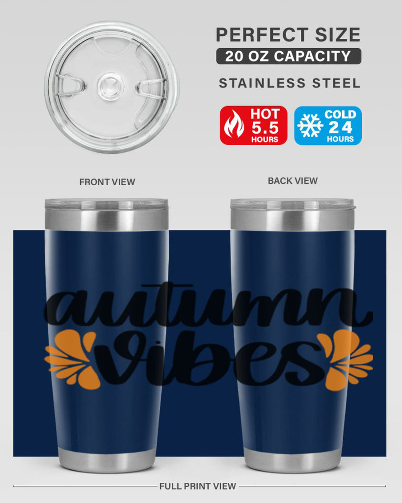 Autumn Vibes 478#- fall- Tumbler