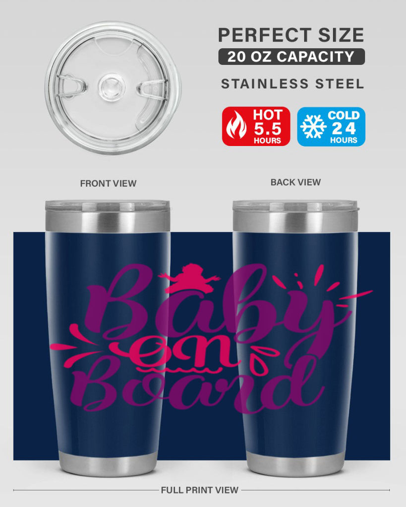 Baby On Board Style 289#- baby- tumbler