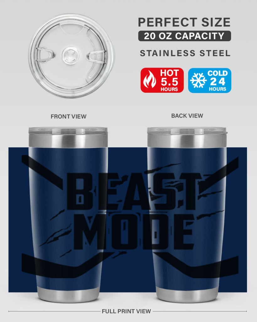 Beast mode 1426#- hockey- Tumbler