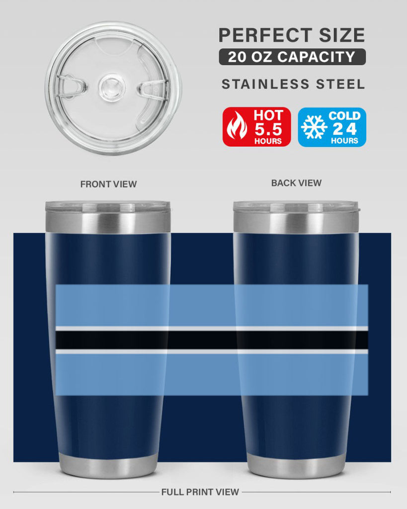 Botswana 175#- world flags- Tumbler