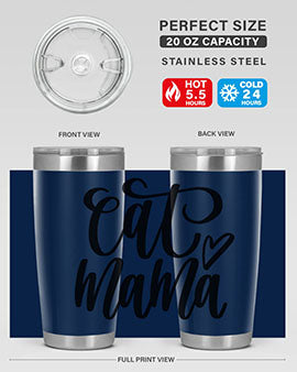 Cat Mama Style 83#- cat- Tumbler