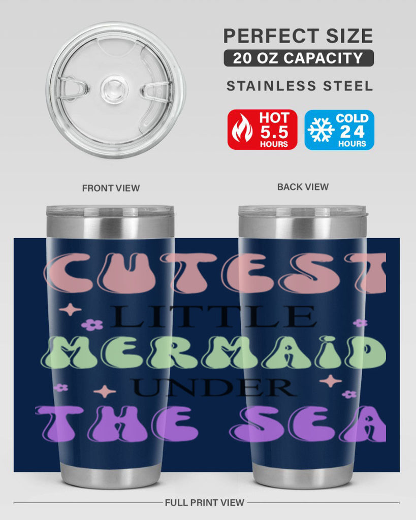 Cutest Little Mermaid Under The 99#- mermaid- Tumbler