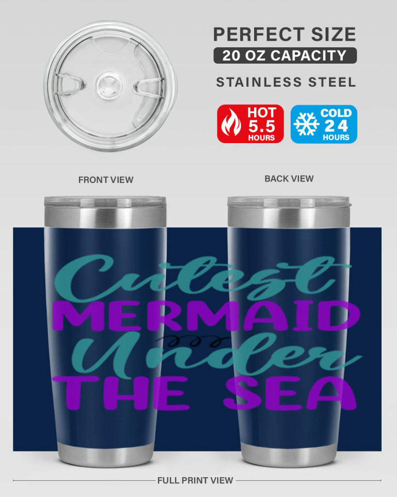 Cutest Mermaid Under The Sea 89#- mermaid- Tumbler
