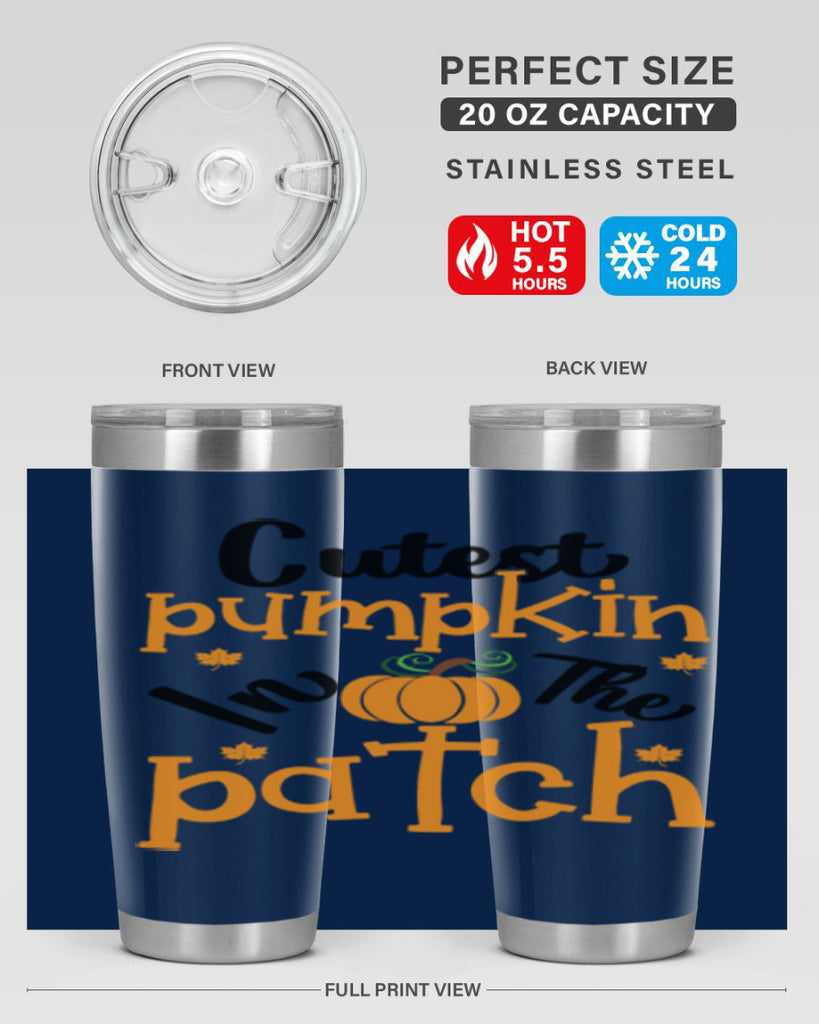 Cutestpumpkininthepatch 66#- fall- Tumbler