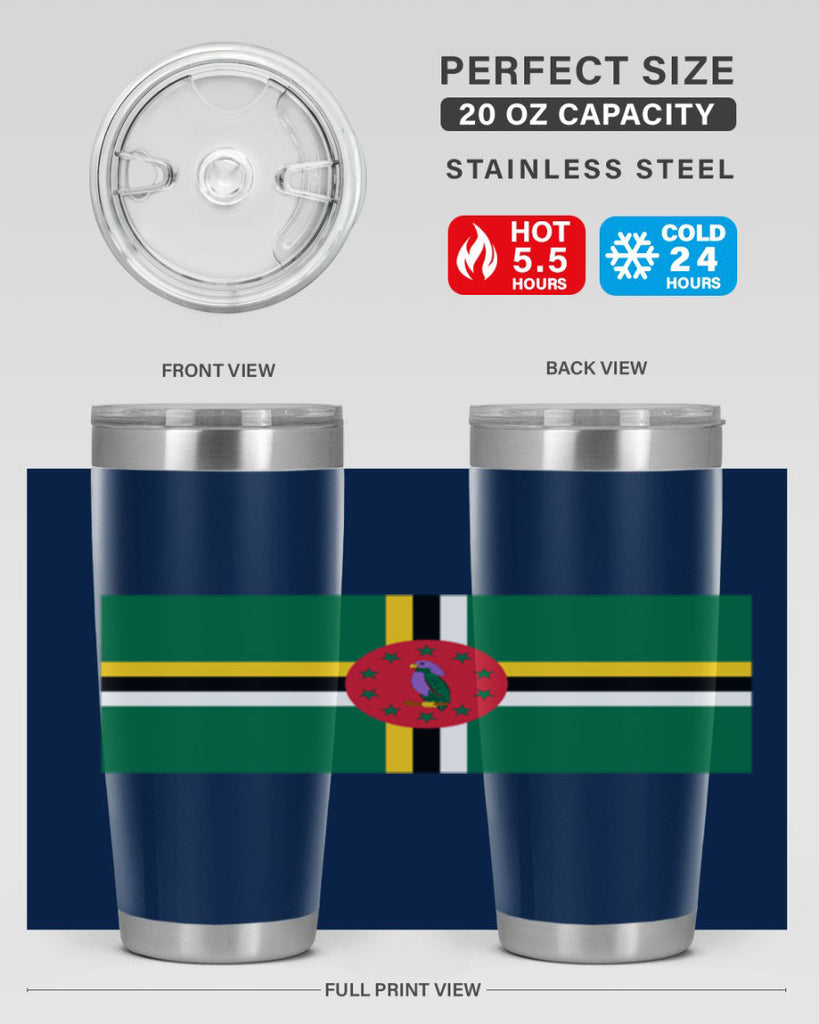 Dominica 149#- world flags- Tumbler