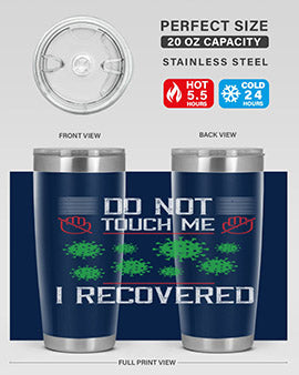 Dont Touch Me I Recovered Style 55#- corona virus- Cotton Tank