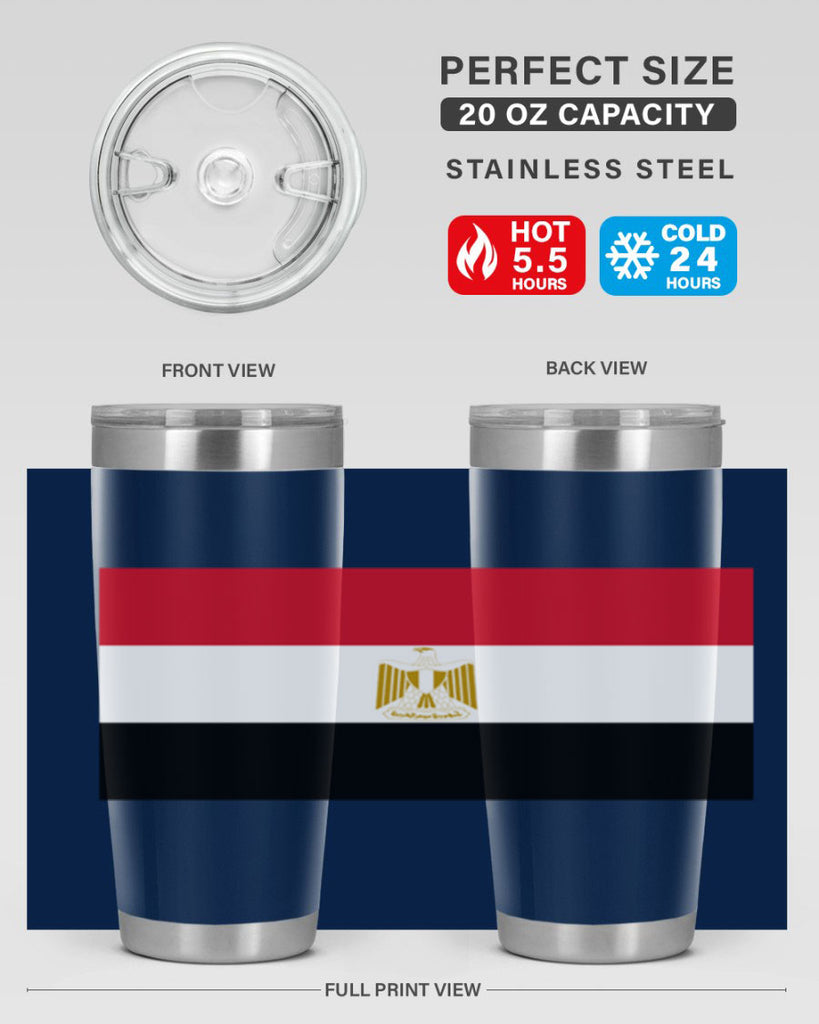 Egypt 146#- world flags- Tumbler