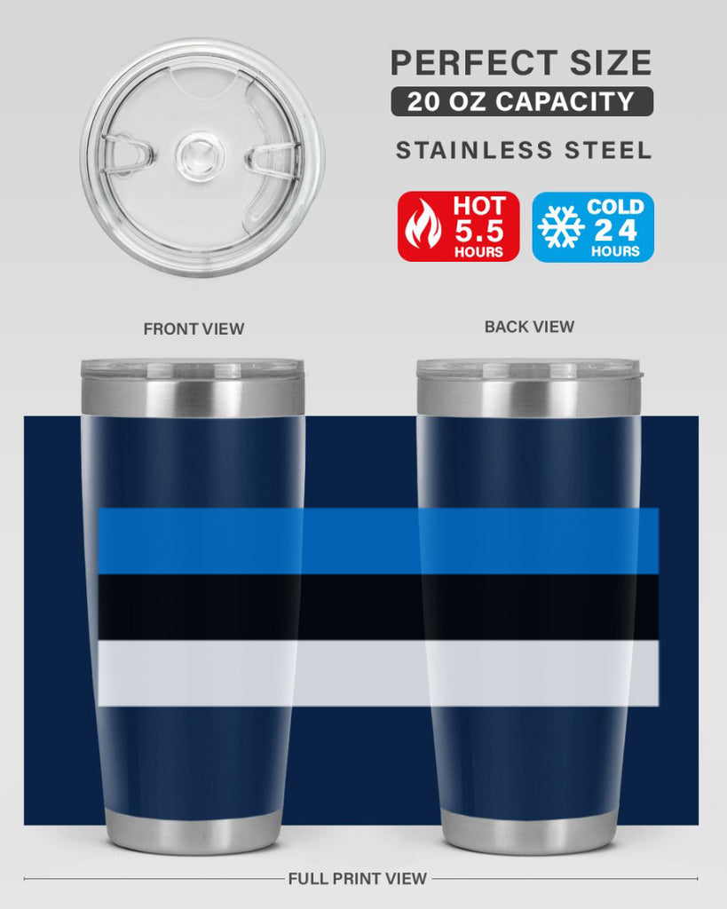 Estonia 142#- world flags- Tumbler