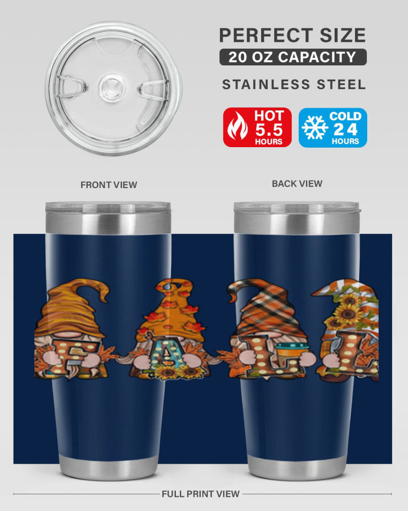 FALLGnomeAutumn 149#- fall- Tumbler