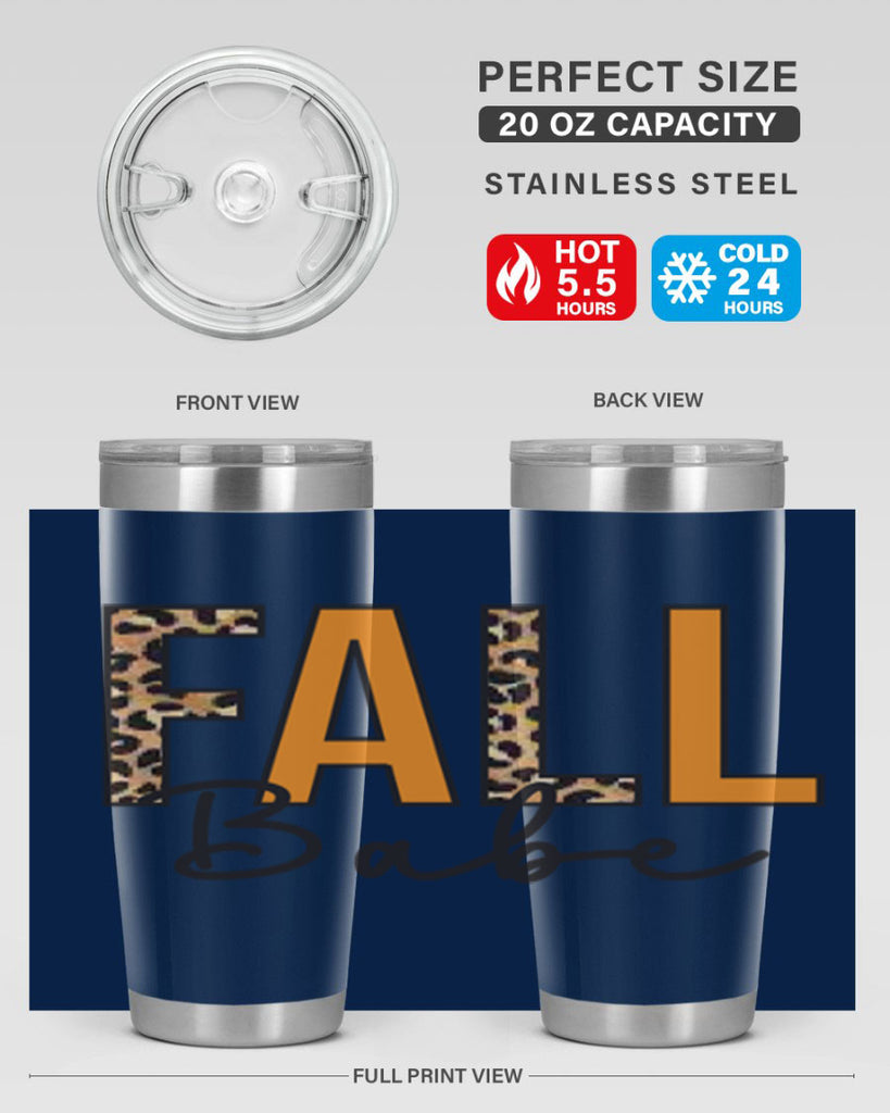Fall Babe 87#- fall- Tumbler