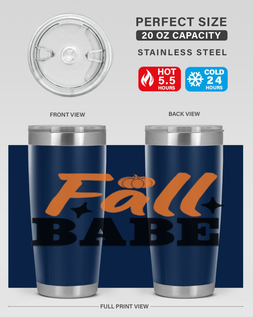 Fall Babe 89#- fall- Tumbler