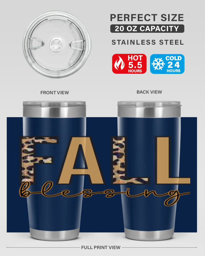 Fall blessing 90#- fall- Tumbler