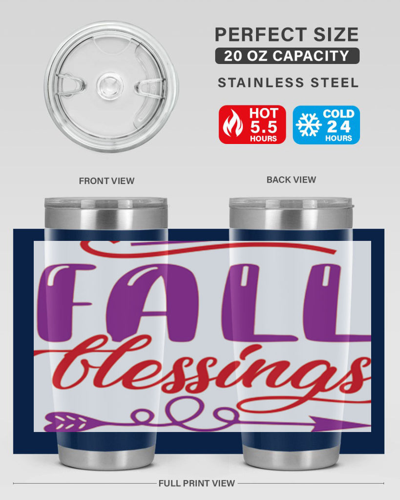 FallBlessingsdesign 146#- fall- Tumbler