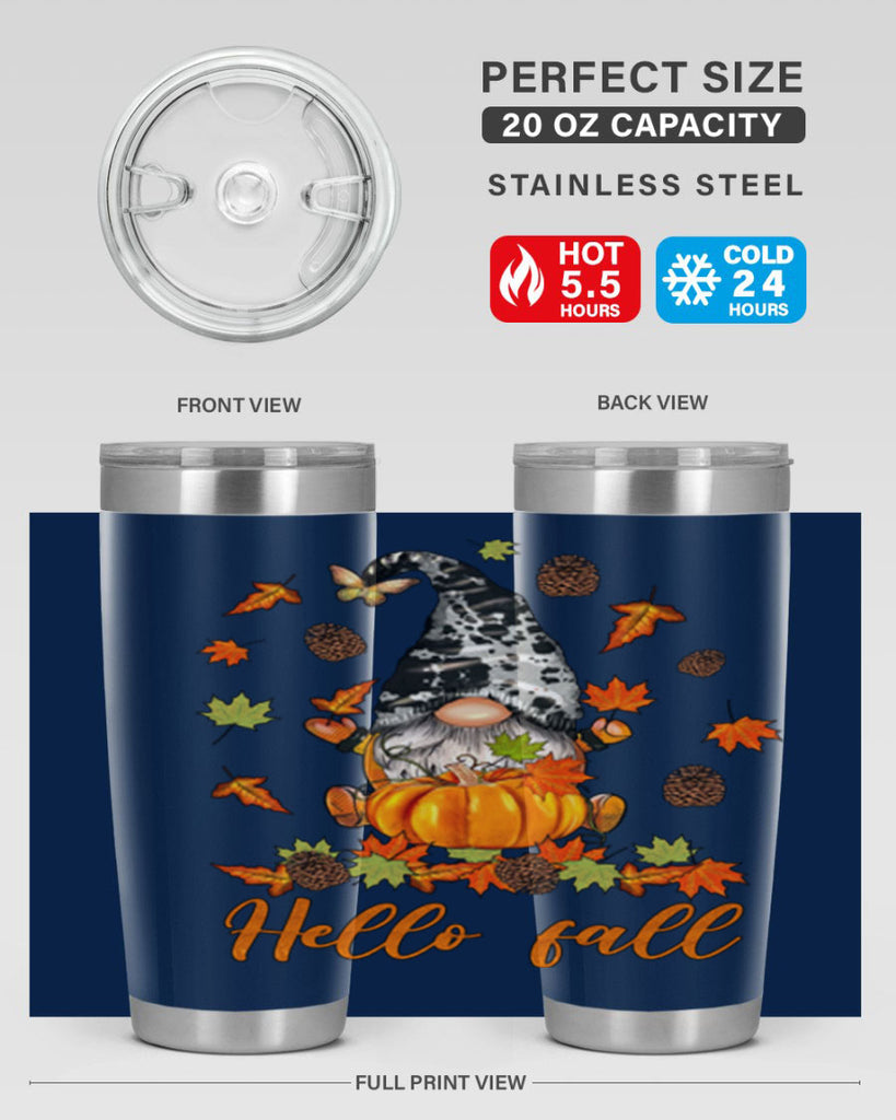 FallGnomeHelloAutumn 150#- fall- Tumbler