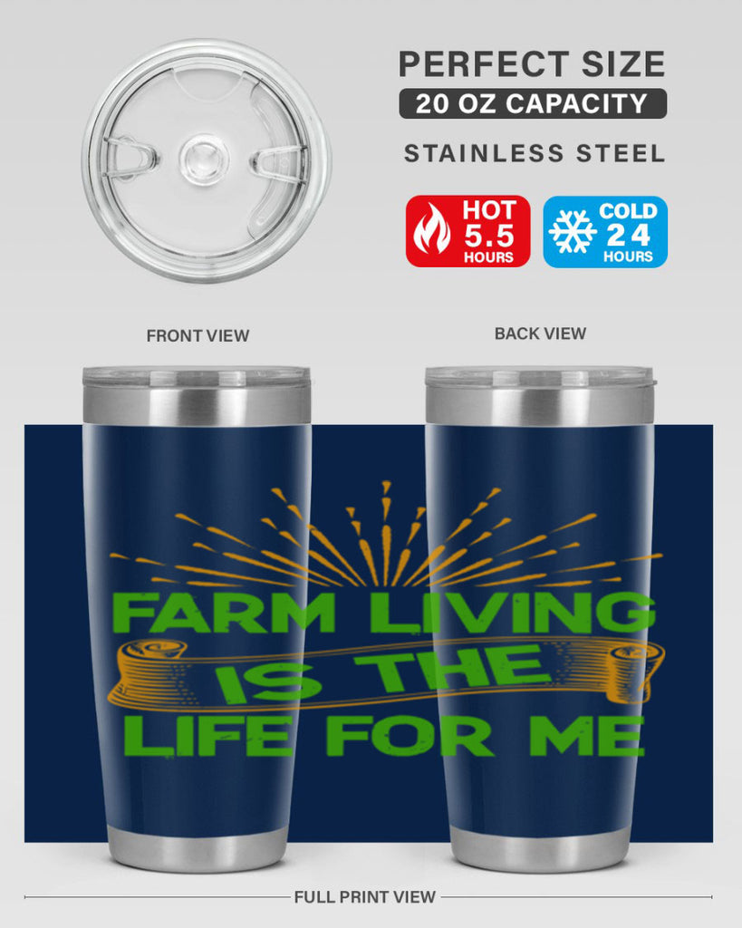 Farm living is the life for me 1#- farming and gardening- Tumbler