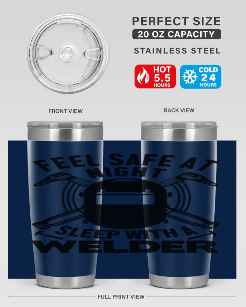 Feel safe at night Style 9#- welder- tumbler