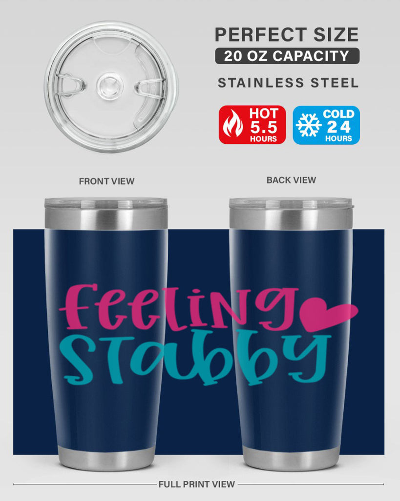 Feeling Stabby Nurse Style Style 192#- nurse- tumbler