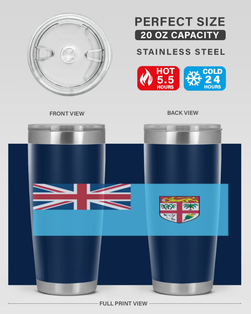 Fiji 139#- world flags- Tumbler