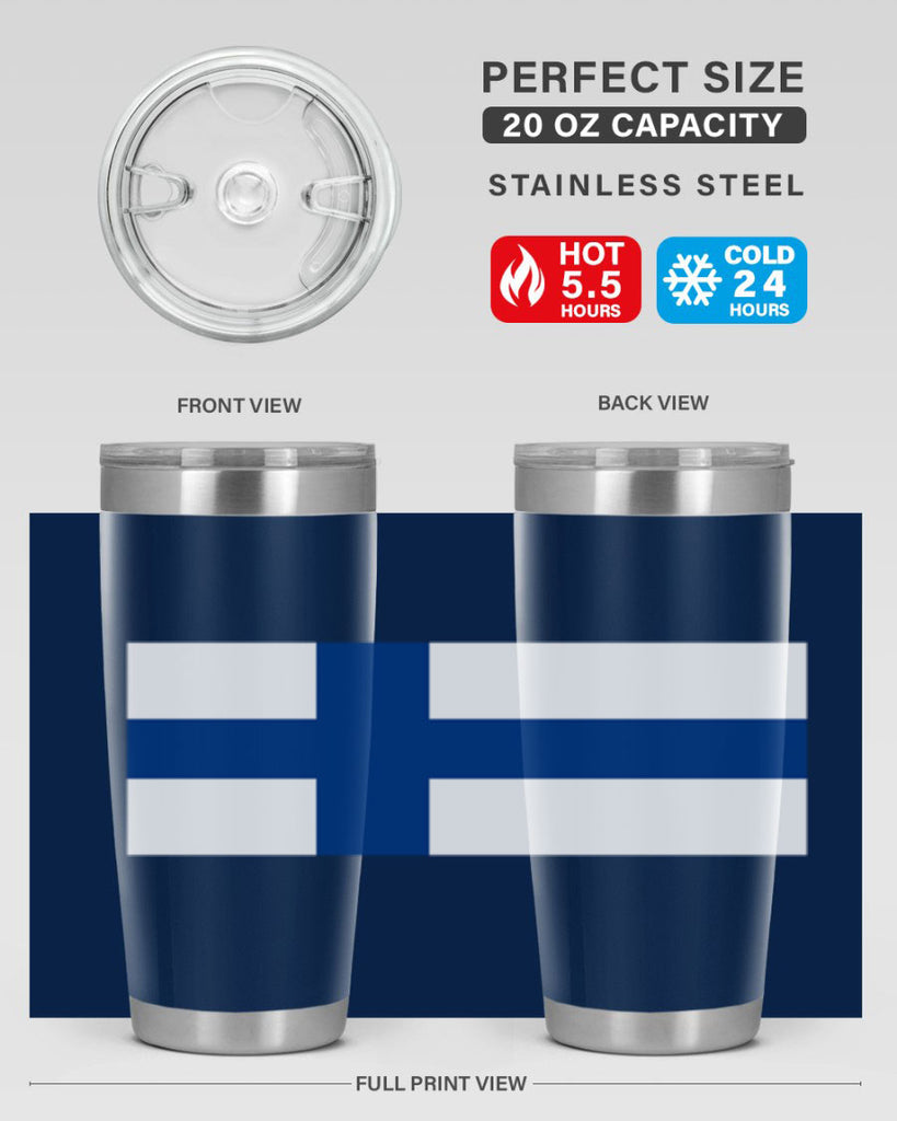 Finland 138#- world flags- Tumbler