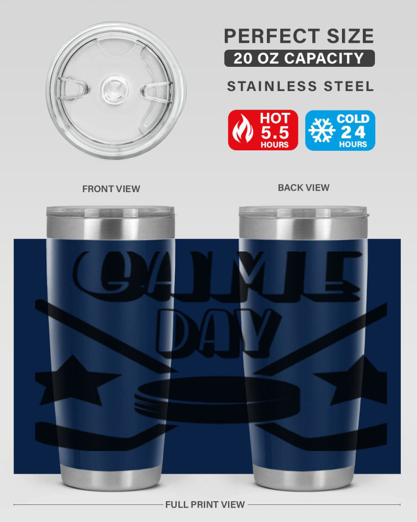 Game day 1220#- hockey- Tumbler