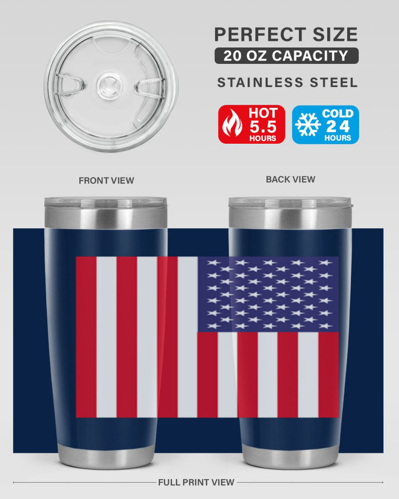 Grunge Flag 53#- Us Flags- Tumbler