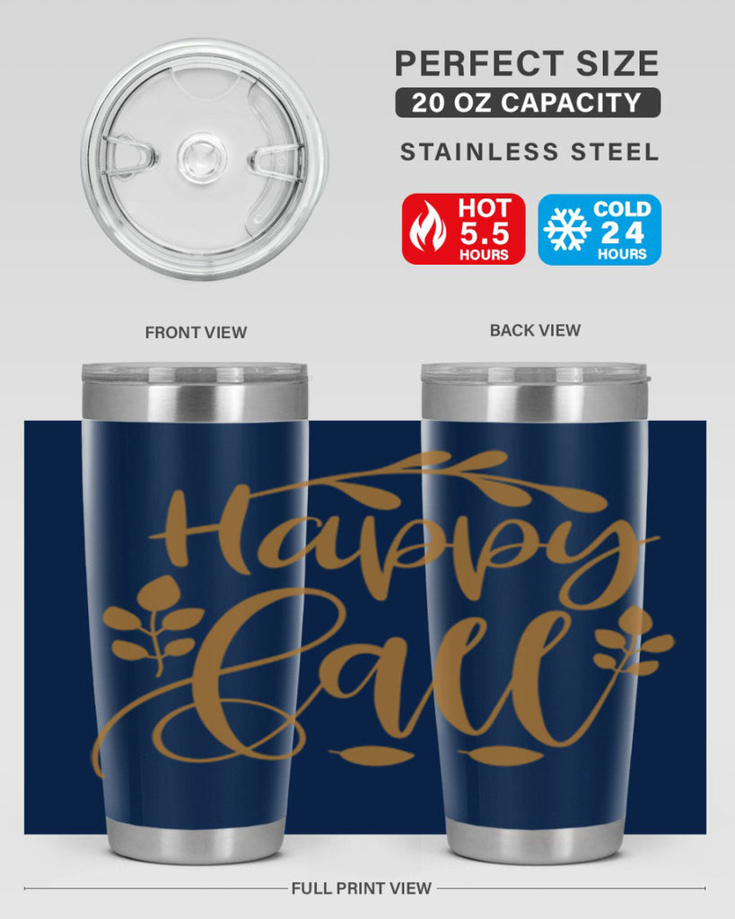 Happy Fall 236#- fall- Tumbler
