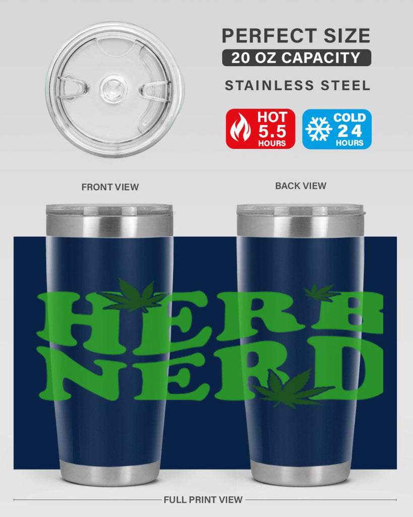 Herd Nerd 110#- marijuana- Tumbler