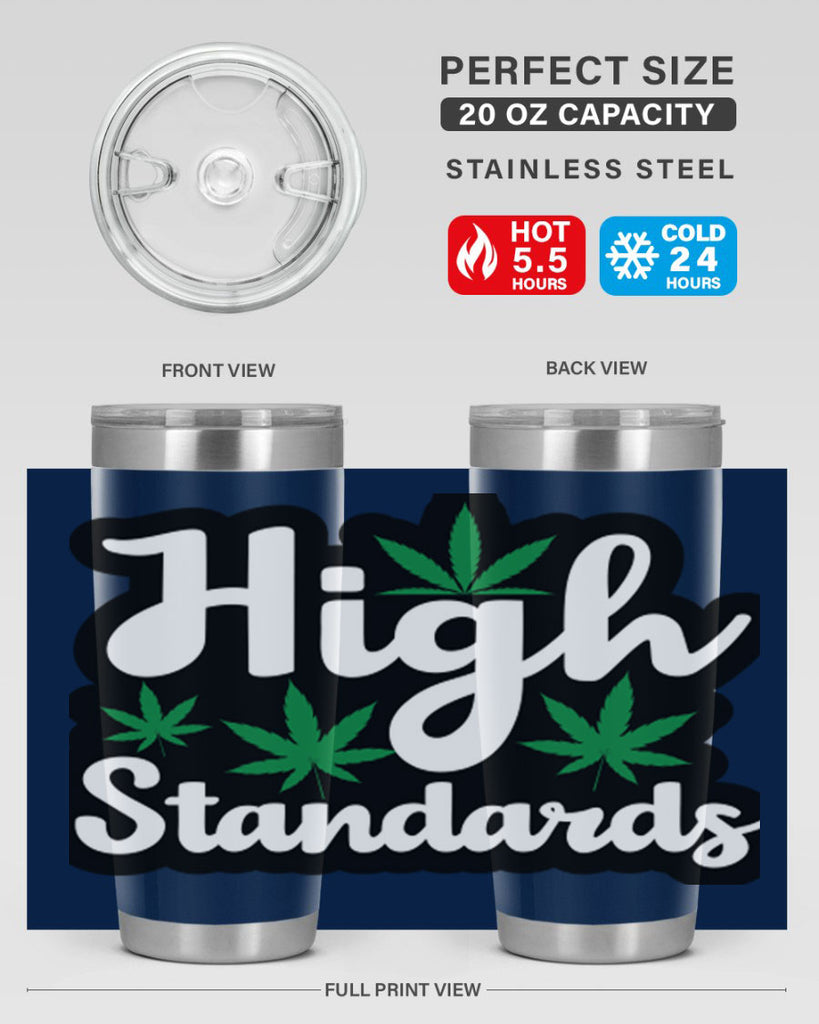 High standards 119#- marijuana- Tumbler