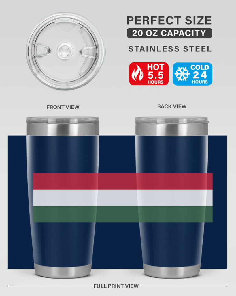 Hungary 123#- world flags- Tumbler