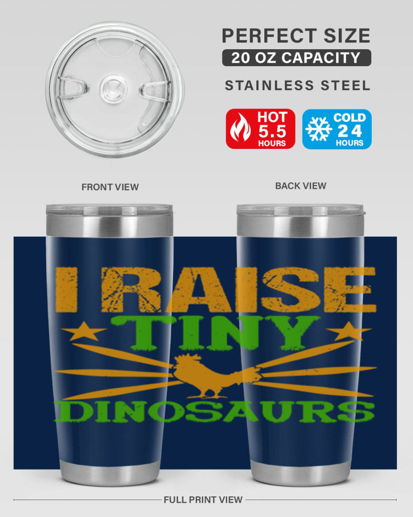 I raise tiny dinosaurs 52#- farming and gardening- Tumbler