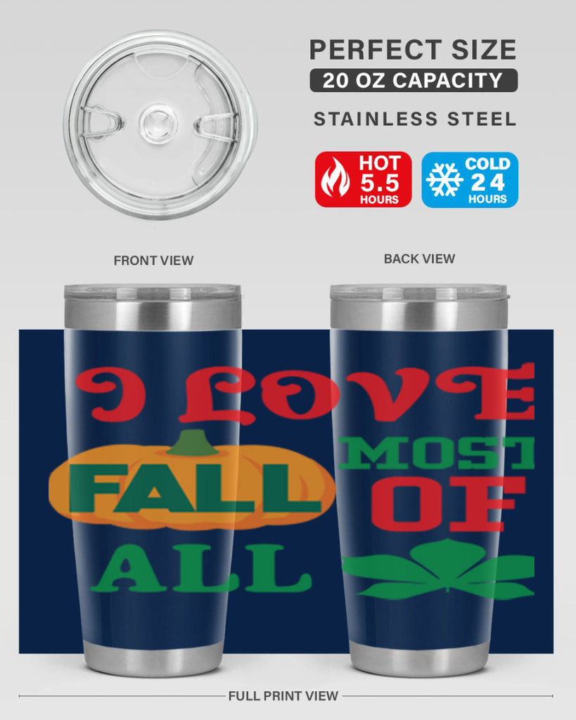 ILOVEFALLMOSTof 346#- fall- Tumbler