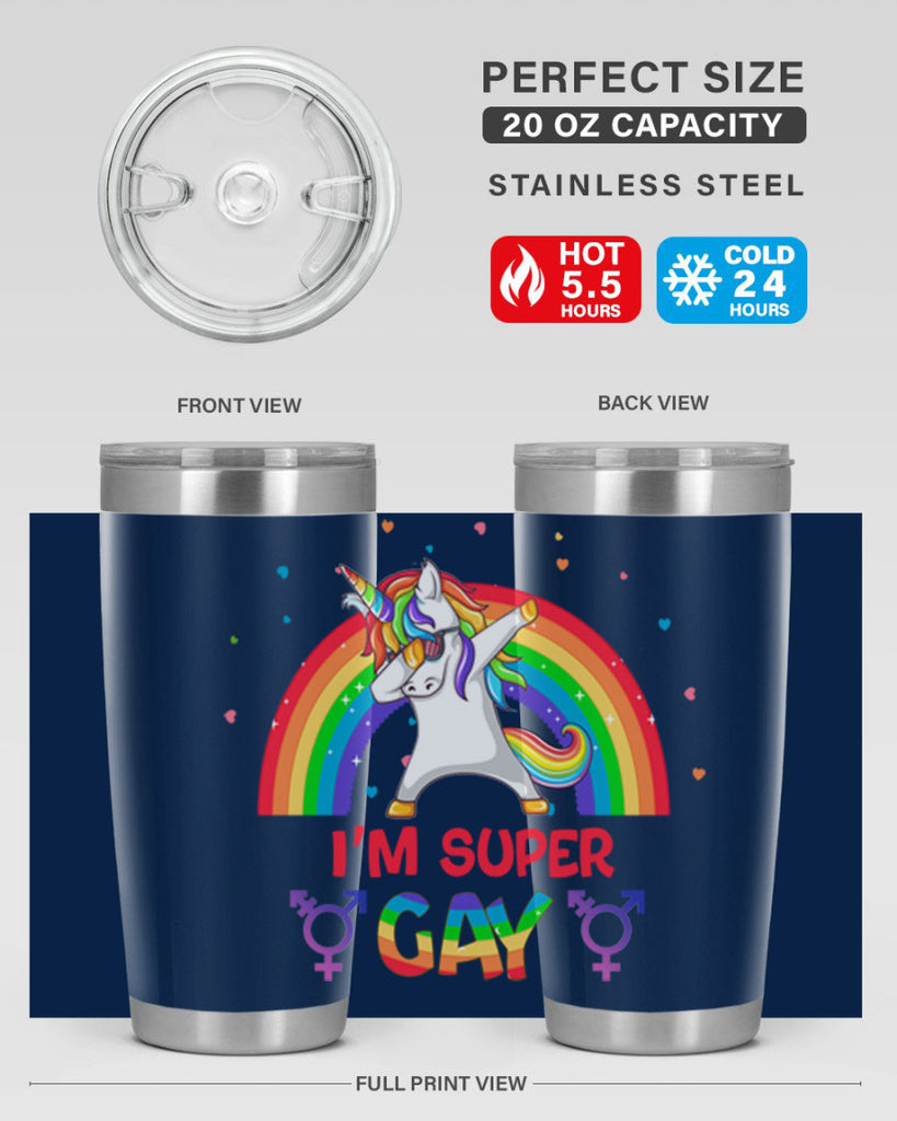 IM Super Gay Lgbt Pride Unicorn Png 44#- lgbt- Tumbler