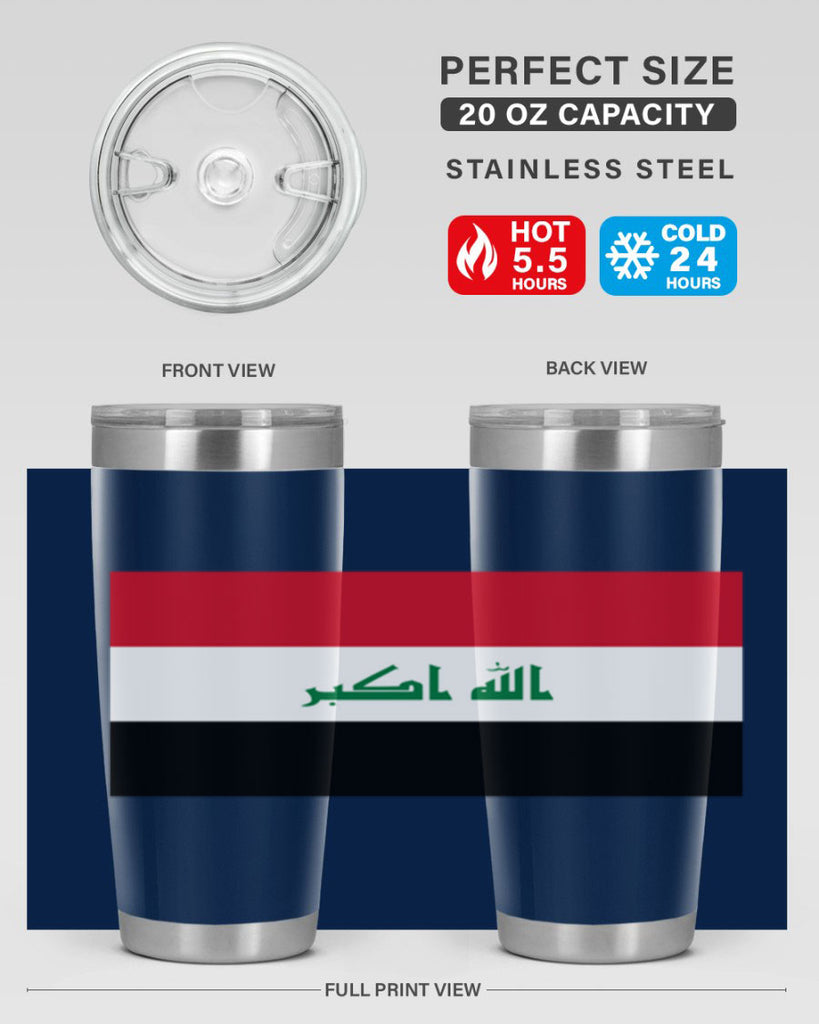 Iraq 118#- world flags- Tumbler
