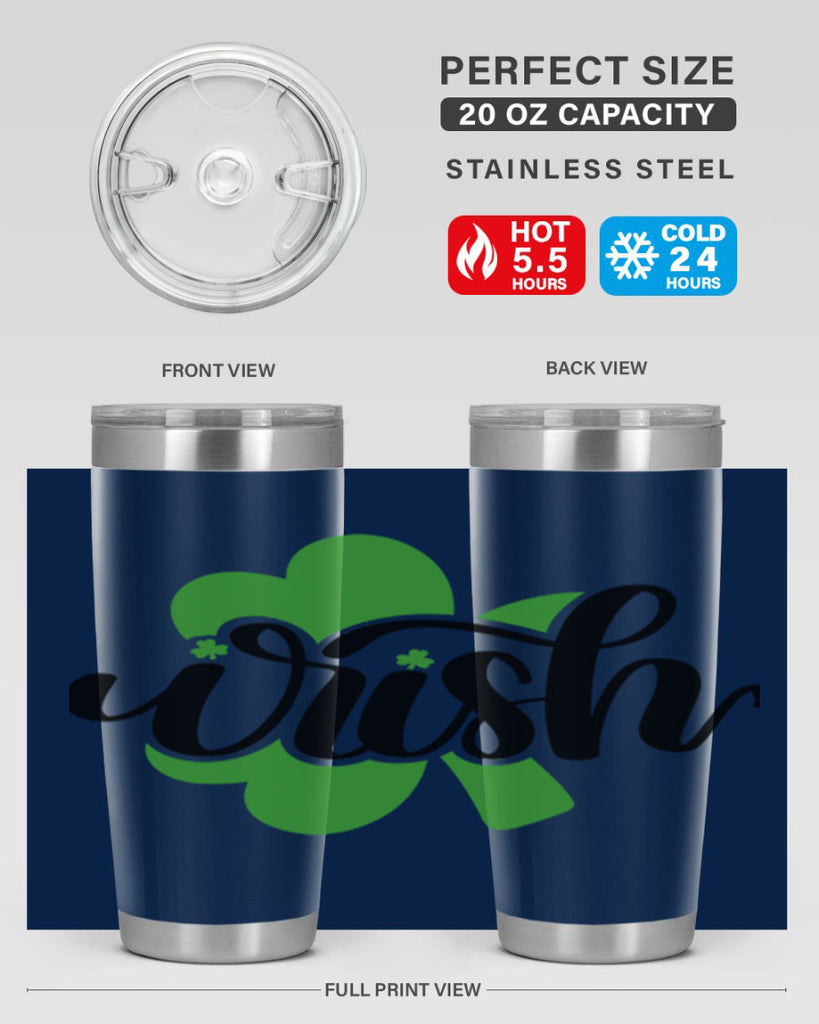 Irish Style 82#- St Patricks Day- Tumbler