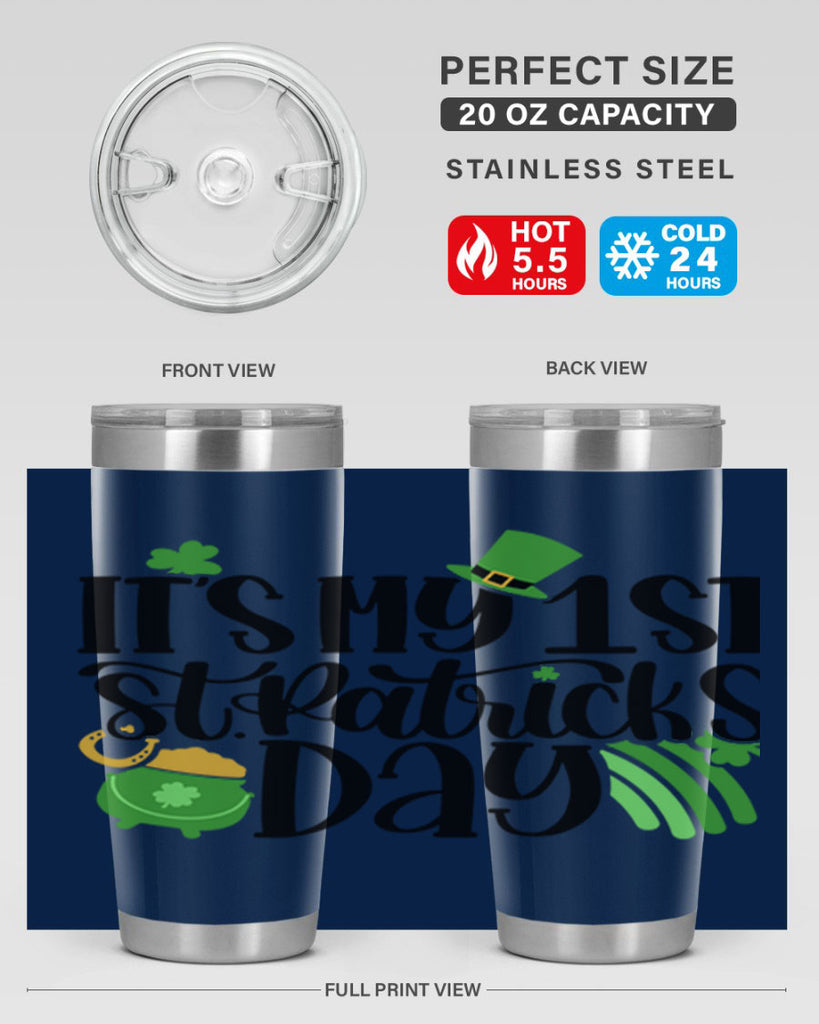 Its My st St Patricks Day Style 76#- St Patricks Day- Tumbler