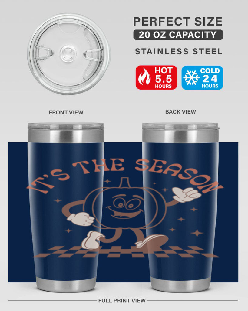 Its The Season 378#- fall- Tumbler