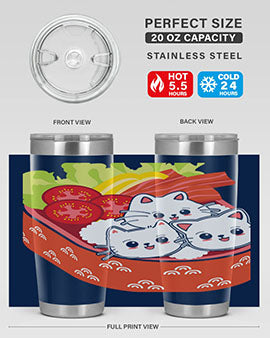 Kawaii Cat Boxed Lunch Anime Anime 266#- anime- Tumbler