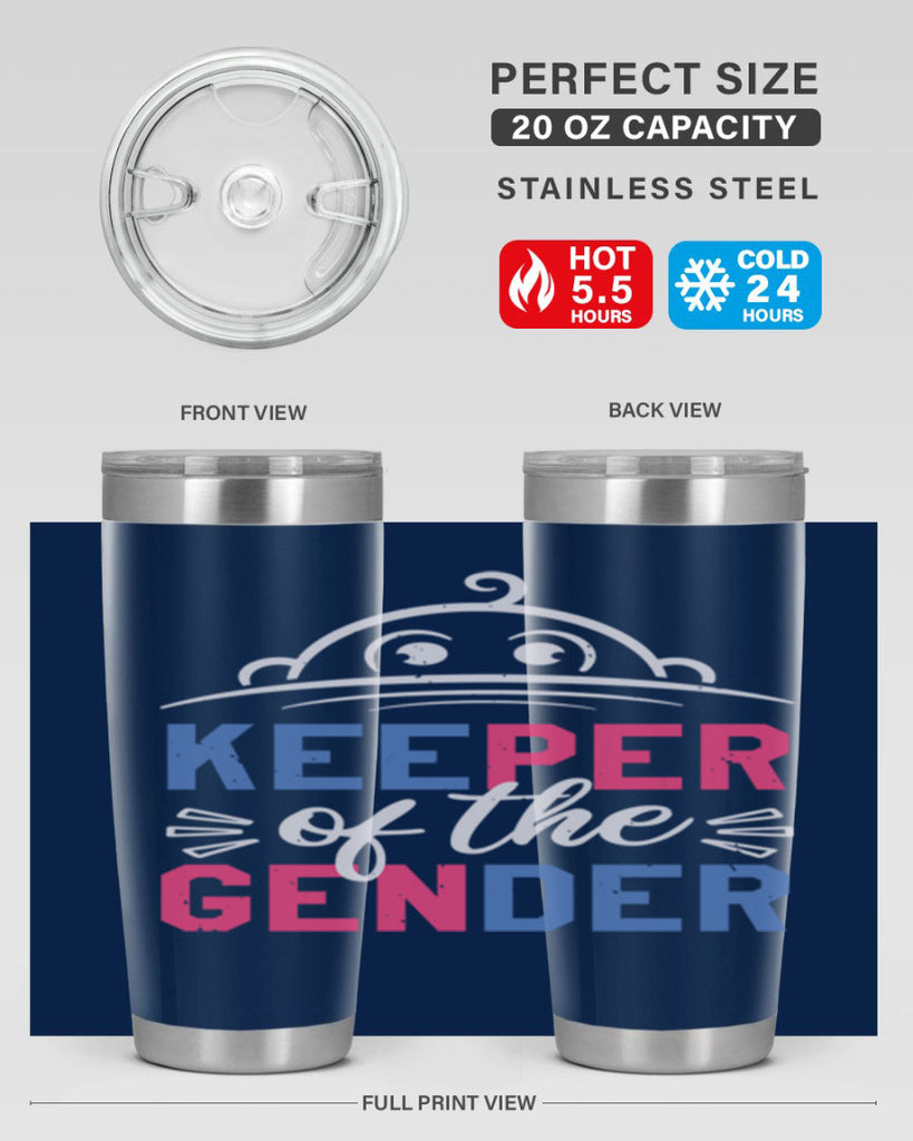 Keeper of the gender Style 31#- baby shower- tumbler