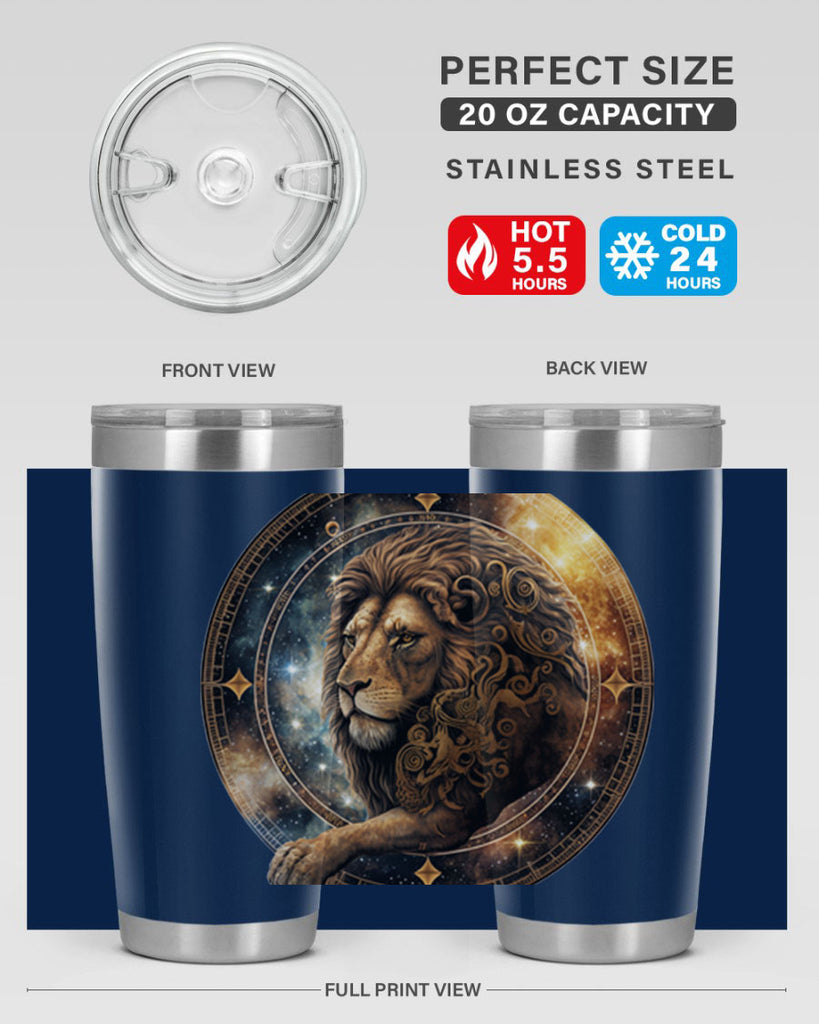 Leo 277#- zodiac- Tumbler