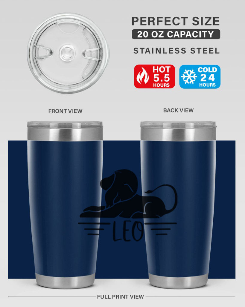 Leo 288#- zodiac- Tumbler