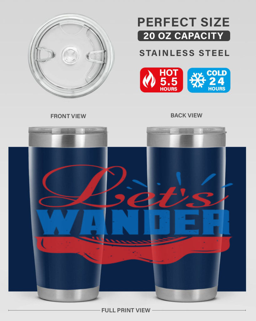 Let’s wander Style 94#- Best Friend- Tumbler