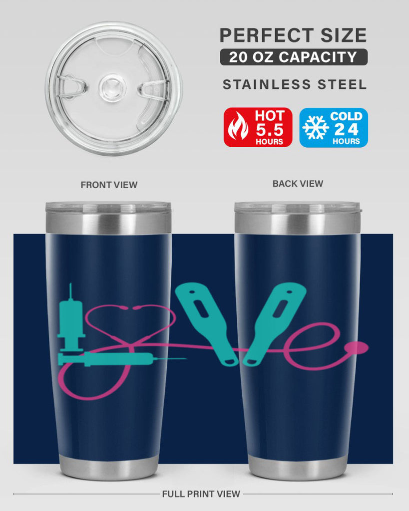 Love Style Style 135#- nurse- tumbler