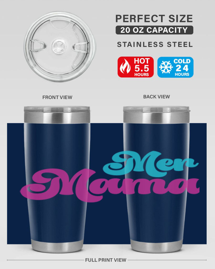 Mer Mama 334#- mermaid- Tumbler