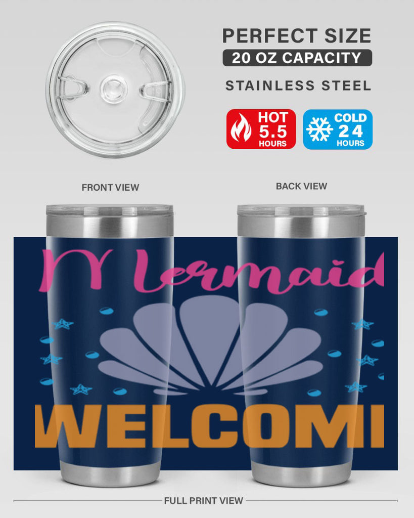 Mermaid Welcome Design 467#- mermaid- Tumbler