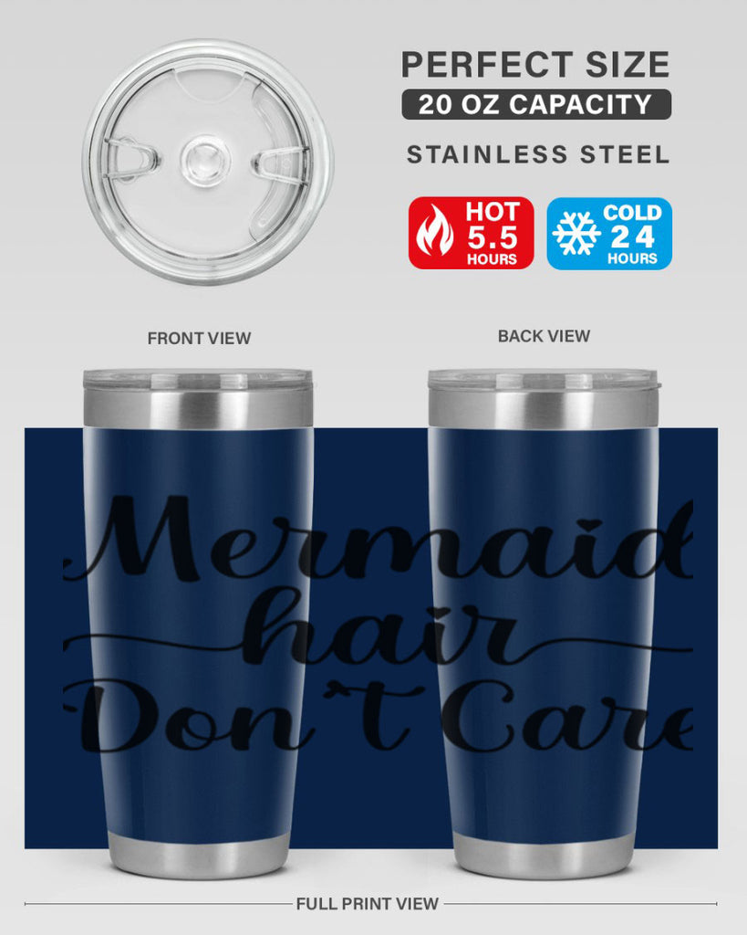 Mermaid hair dont care 412#- mermaid- Tumbler