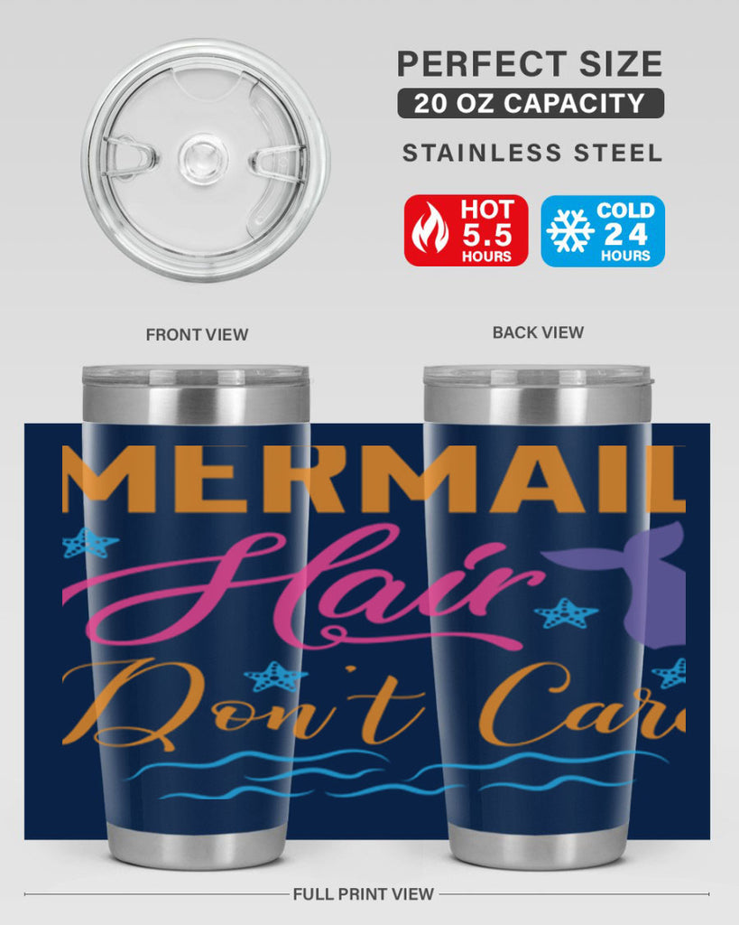 Mermaid hair dont care 414#- mermaid- Tumbler