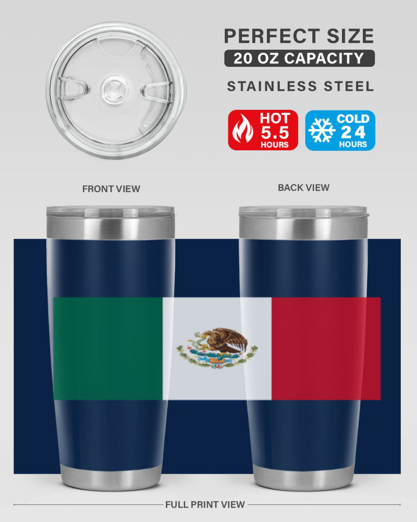 Mexico 87#- world flags- Tumbler