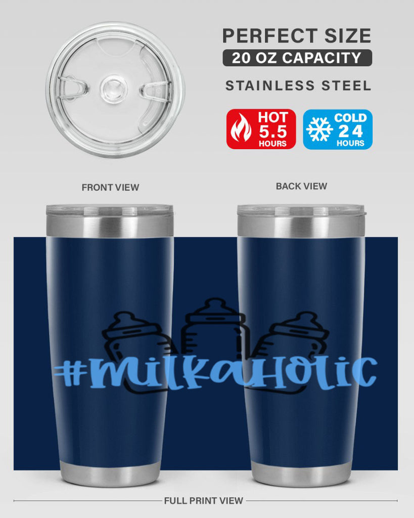 Milkaholic Style 46#- baby- tumbler